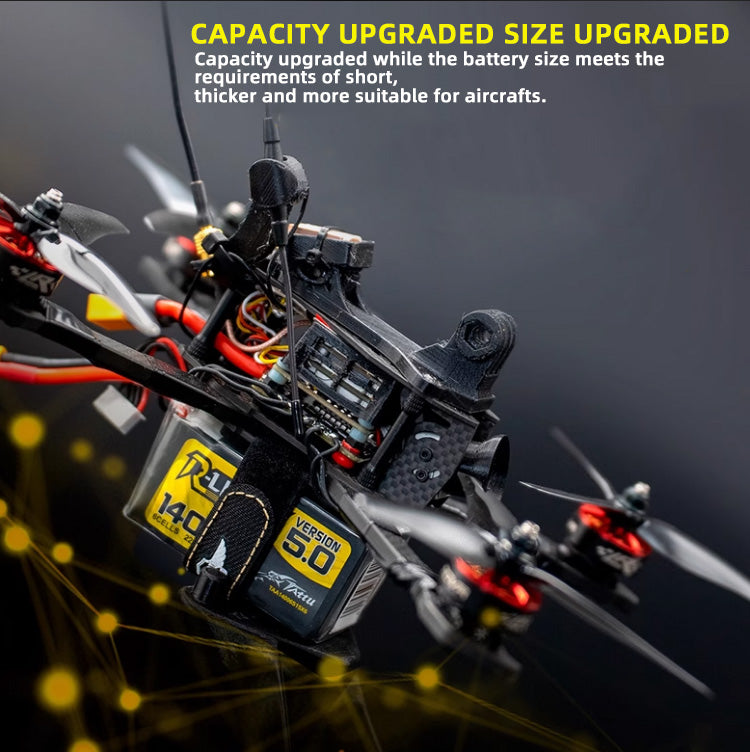Tattu R-Line 5.0 Series Higher Capacity for FPV Racing Drone Parts with XT60 Plug 6S Battery