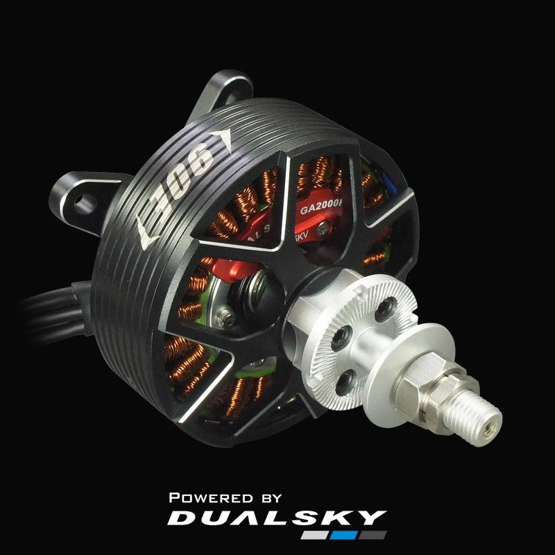 GA2000R Electric Motor High-performance Lightweight with 4mm Titanium Alloy Bearing Shaft Motors for RC Drone Racing