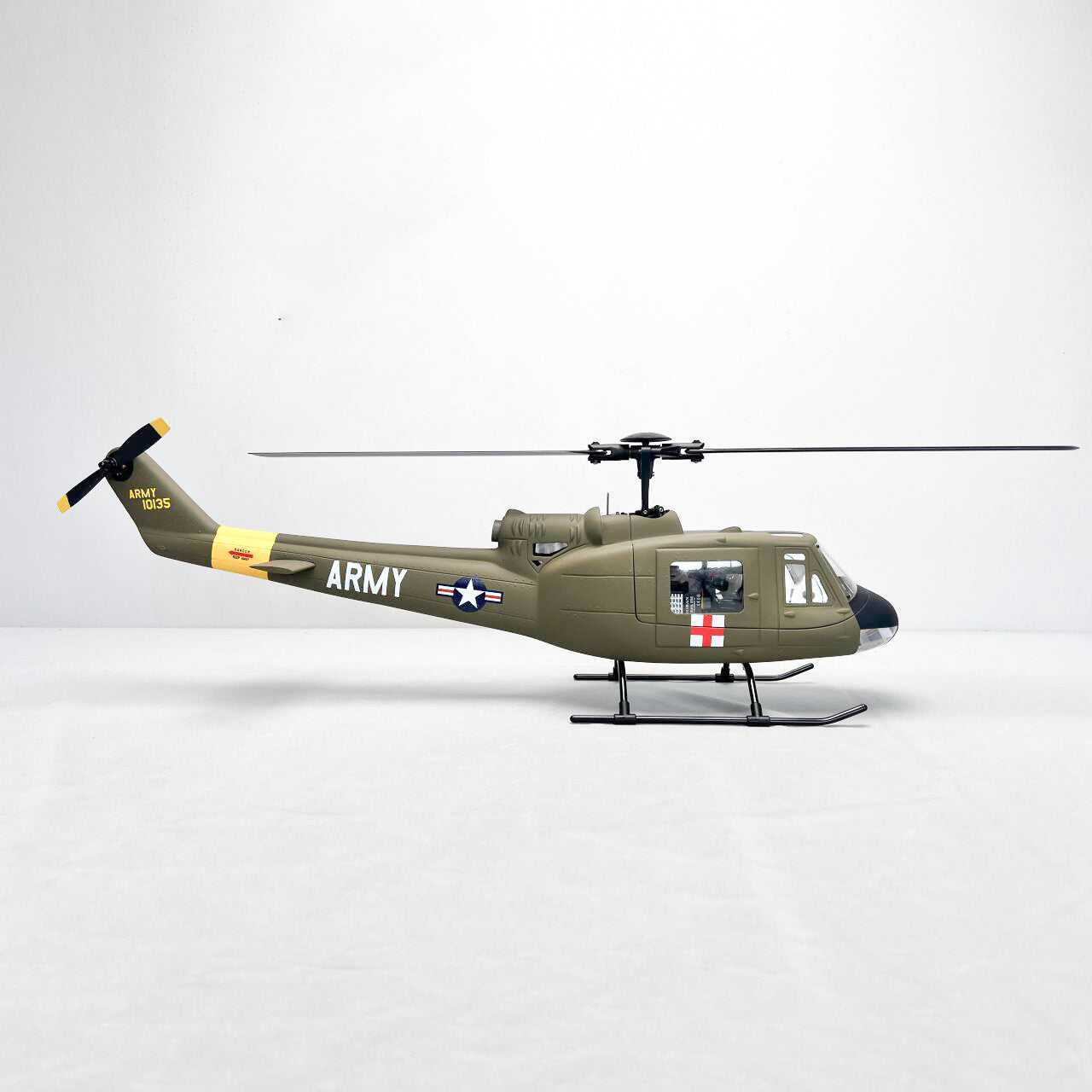 Roban 450size UH-1D Helicopter RC Helicopter GPS Mode X1 Flight Control System RTF Version Matching Battery as an extra gift