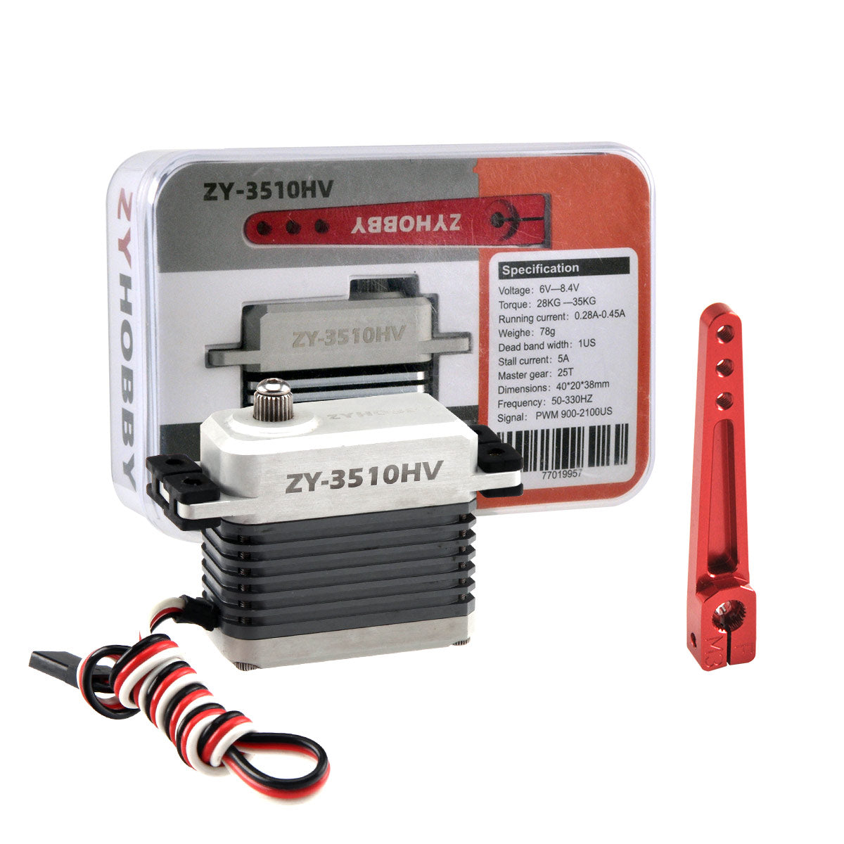 Original Digital Servo 28-35KG Torque Coreless motor Servo Accessories for 74-91 Inch RC Aircraft