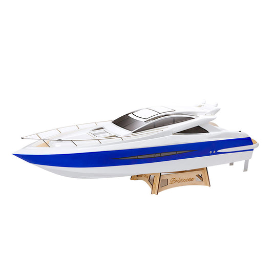 TFL 1305 Princess BWS 30°N 30CC Engine with φ6.35mm Dual Rudder System Fiber Glass Gas RC Boat (Without Engine Version)