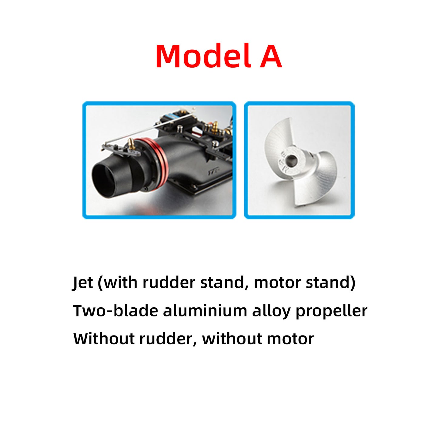 TFL RC boat B54253 Water jet thruster jet pump Water jet drive boat remote control model refit nozzle