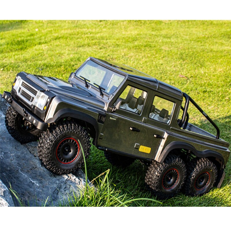 1/10 Scale Pickup Truck 6 Wheels Wireless Remote Control Trucks Climbing Car Large Buggy Electric Simulation Vehicle Model Toys