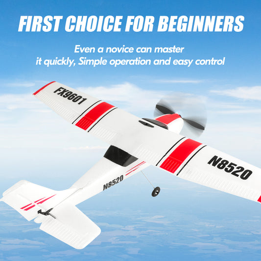 FX9601 4-Channel Oessna Remote Control Aircraft Intelligent Self-stabilizing Gyroscope Three Modes