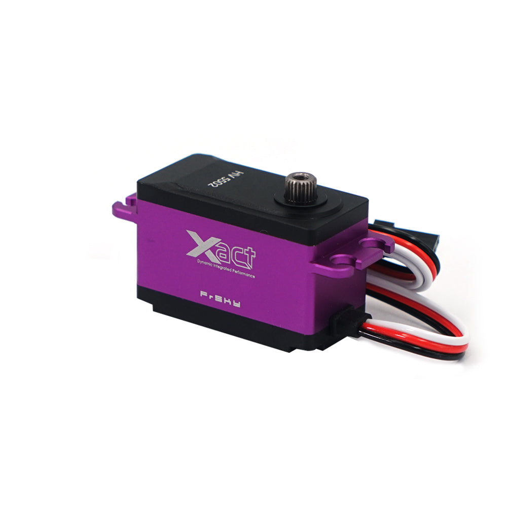 Frsky Brushed Servos Xact Coreless HV5500 Series 8.4V High-Voltage Servos Brushed Servos For RC airplanes