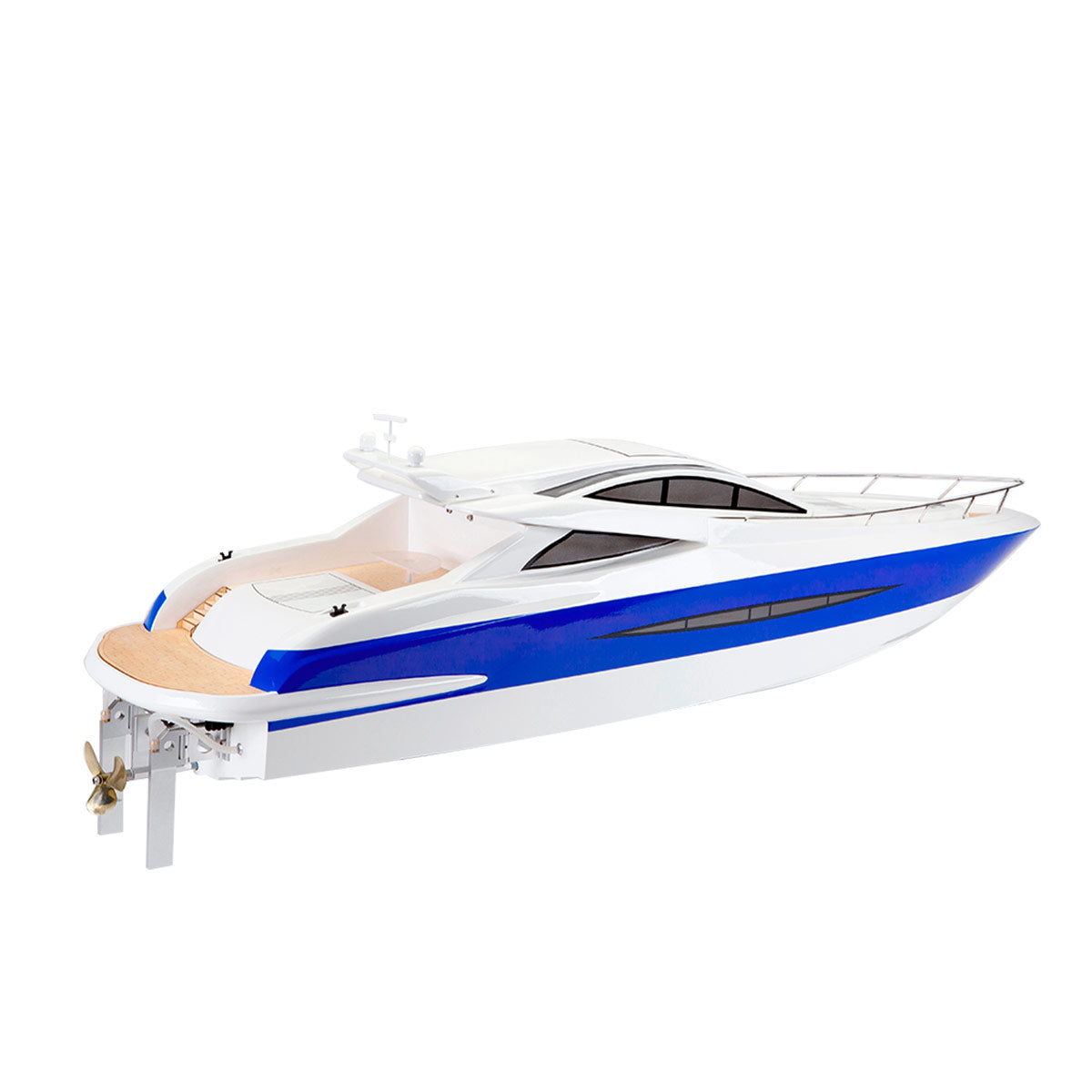 TFL 1305 Princess BWS 30°N 30CC Engine with φ6.35mm Dual Rudder System Fiber Glass Gas RC Boat (Hull)