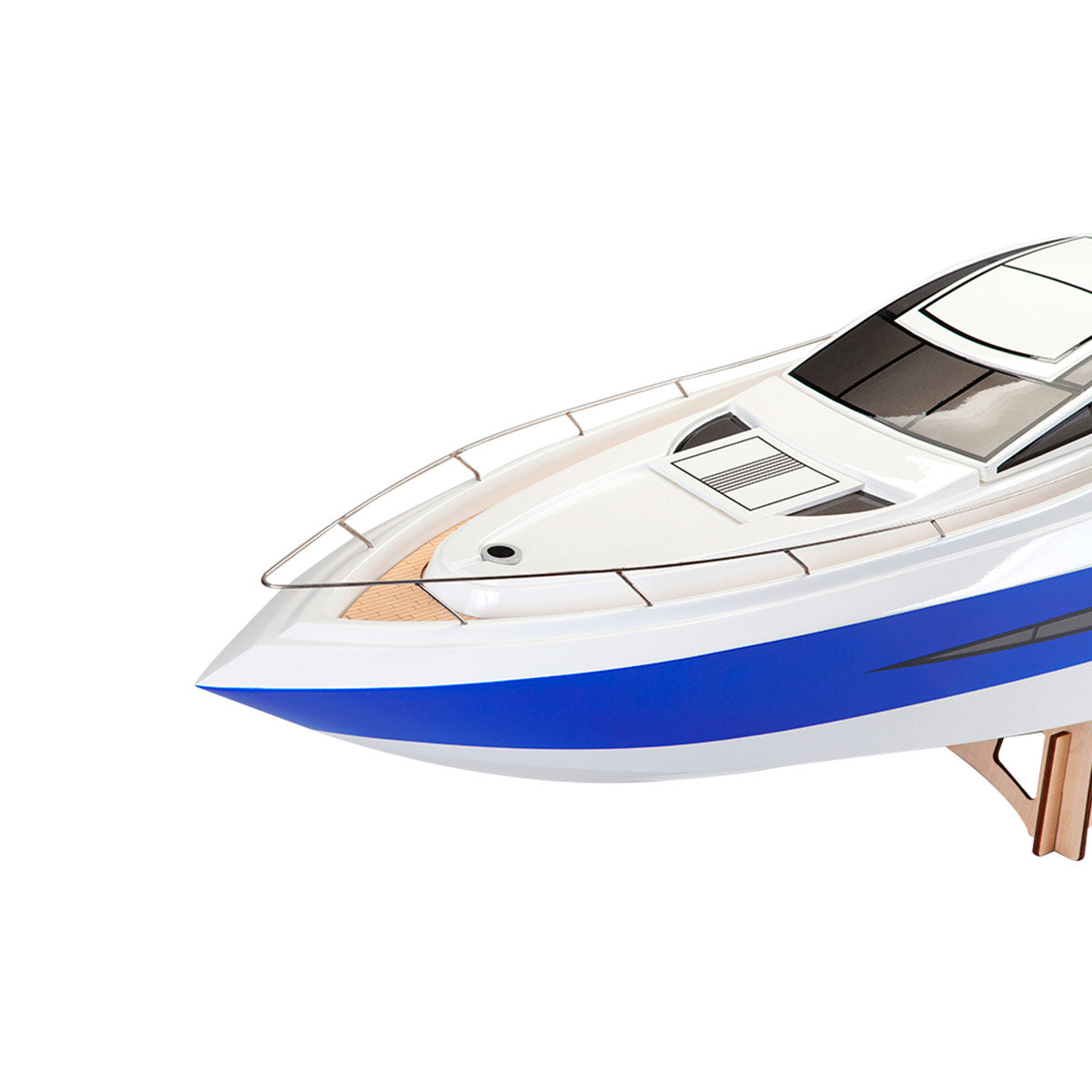 TFL 1305 Princess BWS 30°N 30CC Engine with φ6.35mm Dual Rudder System Fiber Glass Gas RC Boat (Hull)