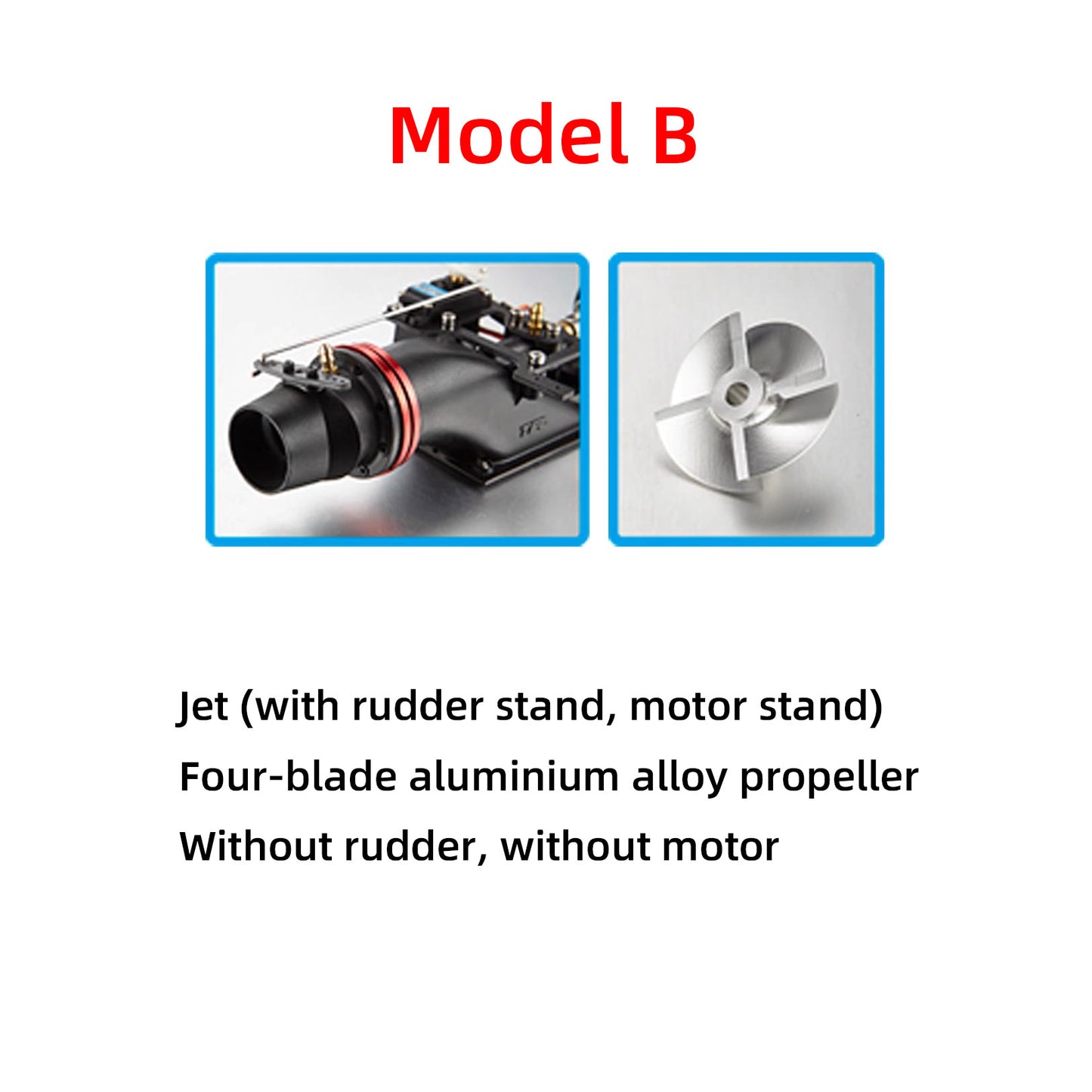 TFL RC boat B54253 Water jet thruster jet pump Water jet drive boat remote control model refit nozzle