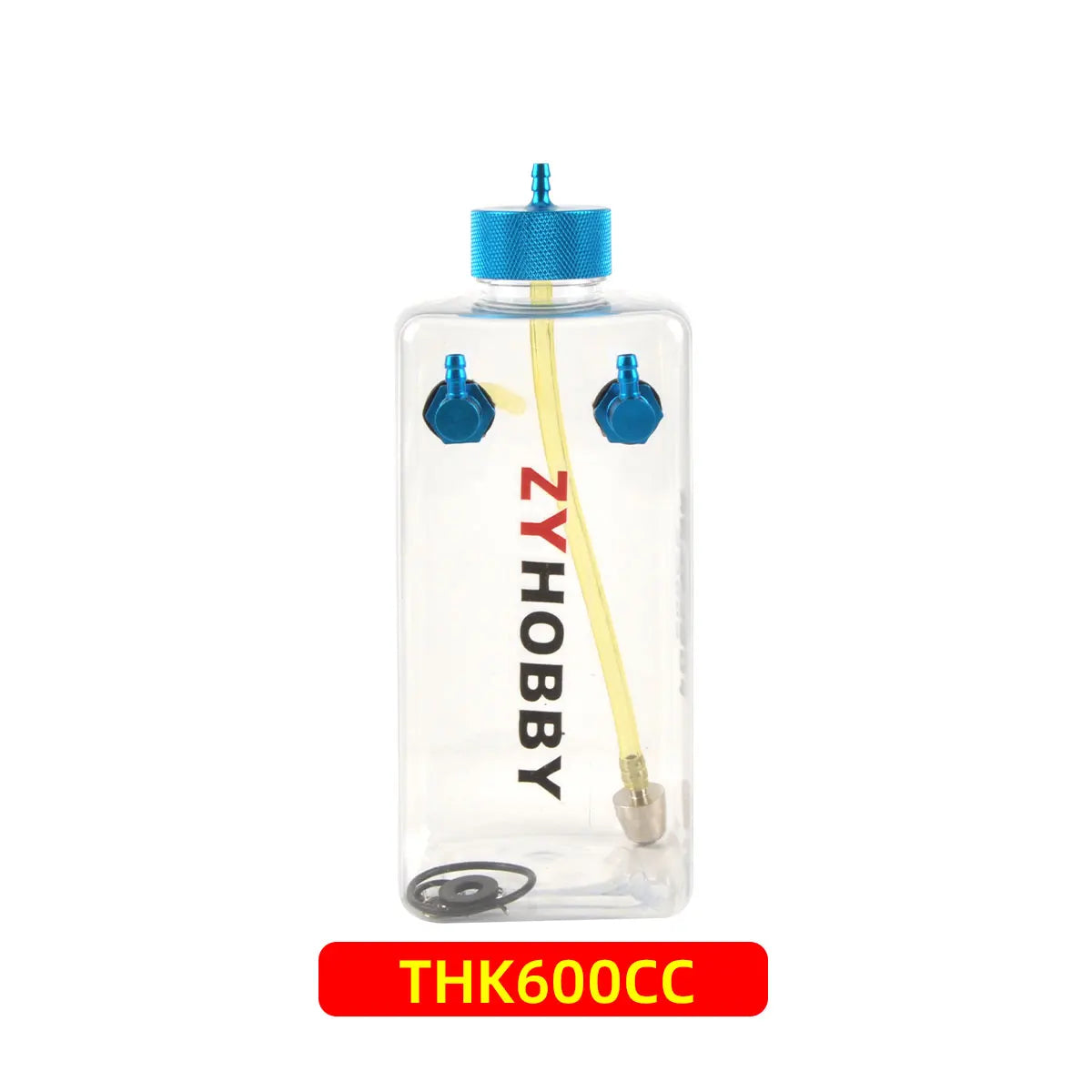1PC 300/400/500/600/750/1000/1600CC Transparent Plastic Fuel Tank Oil Box For RC Gasoline Airplane Model
