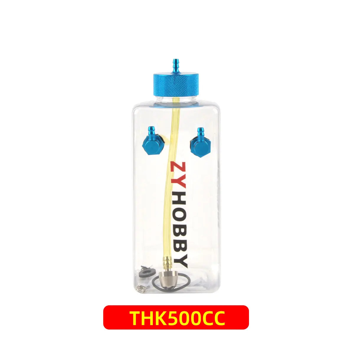 1PC 300/400/500/600/750/1000/1600CC Transparent Plastic Fuel Tank Oil Box For RC Gasoline Airplane Model