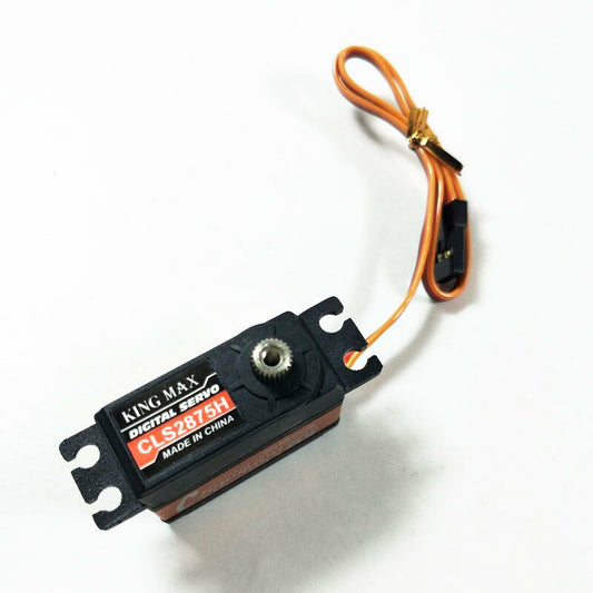 1Pc Kingmax Hobby Model Servo Motor CLS2875H 7.6kg.cm Digital Alu Gear Micro Metal Gear Servo for 500 Class Heli Swashplate RC Toys