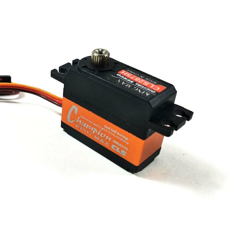 1Pc Kingmax Hobby Model Servo Motor CLS2875H 7.6kg.cm Digital Alu Gear Micro Metal Gear Servo for 500 Class Heli Swashplate RC Toys