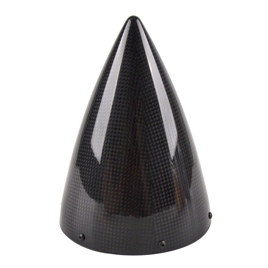 1Pcs 5 Inch 3K RC No Mouth Carbon Fiber Spinner Cone Propeller Cover for RC Airplane Model