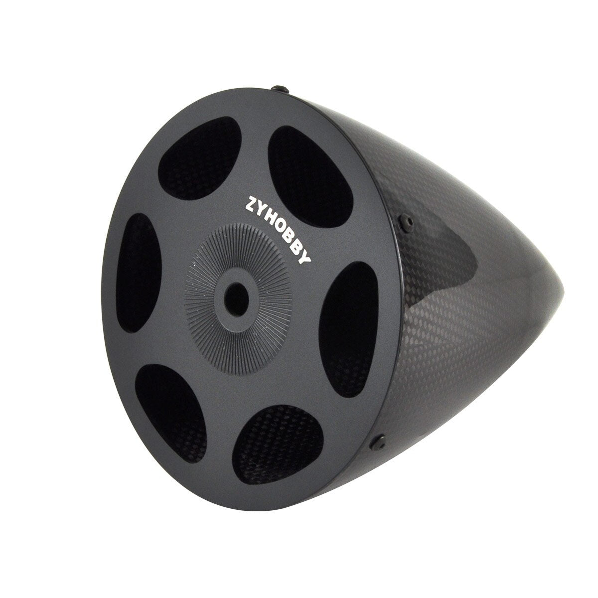 1Pcs 5 Inch 3K RC No Mouth Carbon Fiber Spinner Cone Propeller Cover for RC Airplane Model
