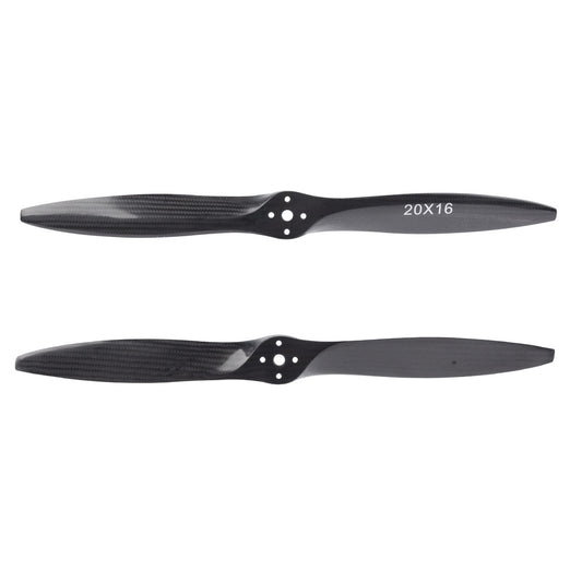 20*16 inch Carbon Fiber Propeller Black 20*16 inch For DLE55/55RA/60/61 Engine