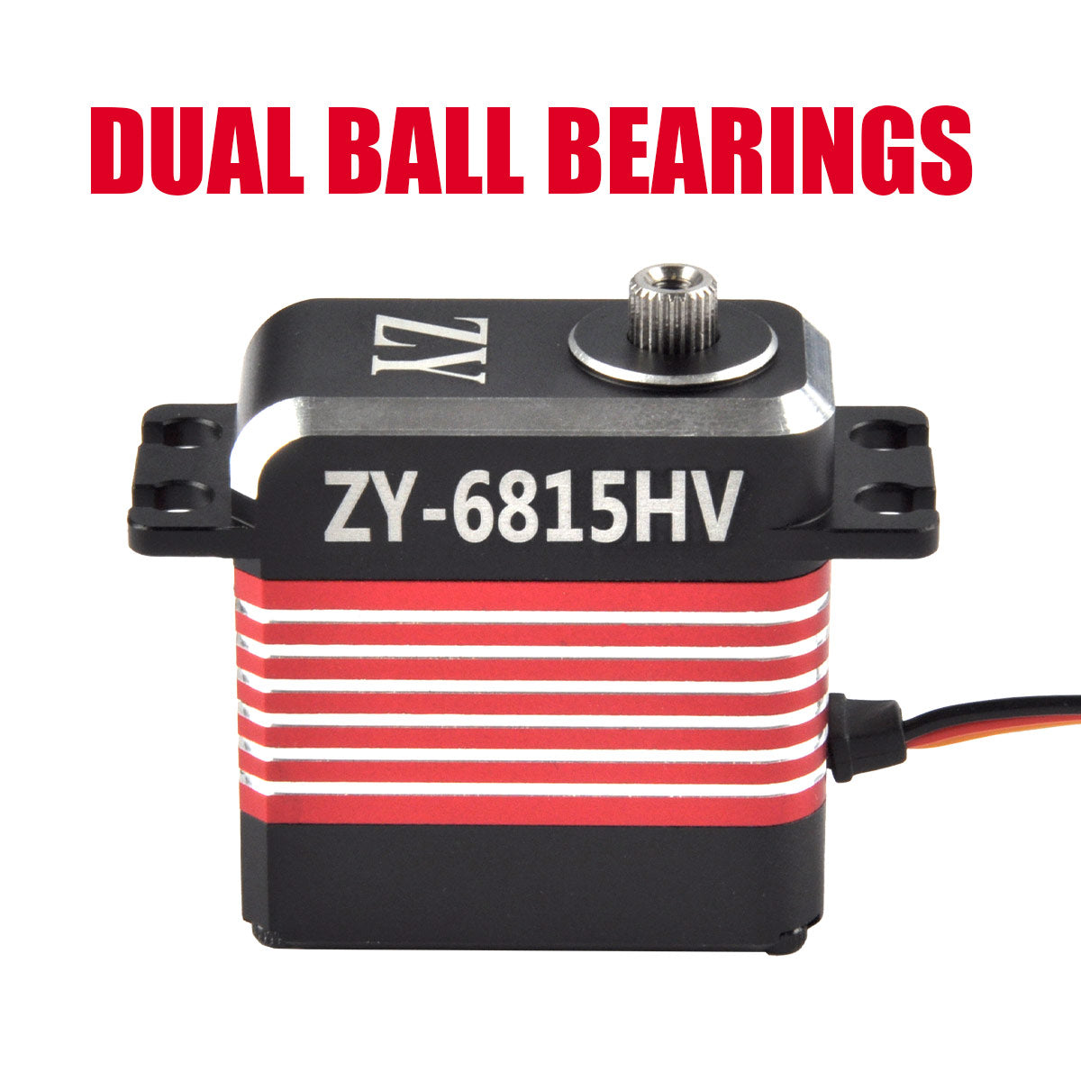 ZYHOBBY Digital Servo ZY-6815HV 68KG High Pressure Digital Digital Servo 120° running degree CCW