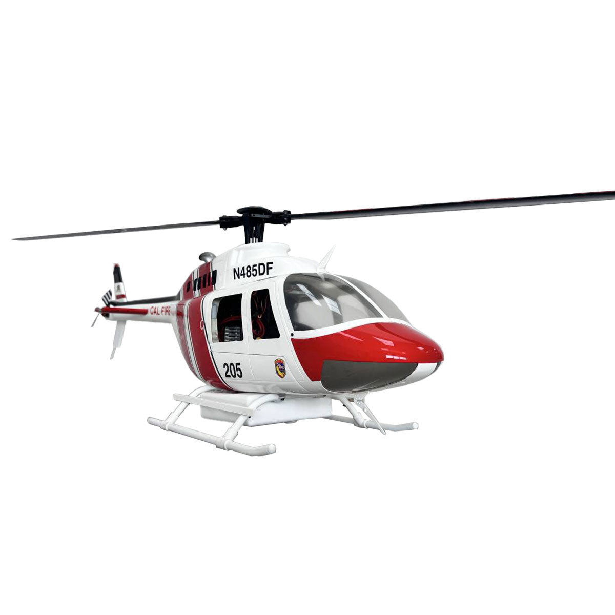 Roban 470size Bell-206 RC Helicopter 470-Class Model, GPS Mode RTF Version LED Lighting System with Water Tank