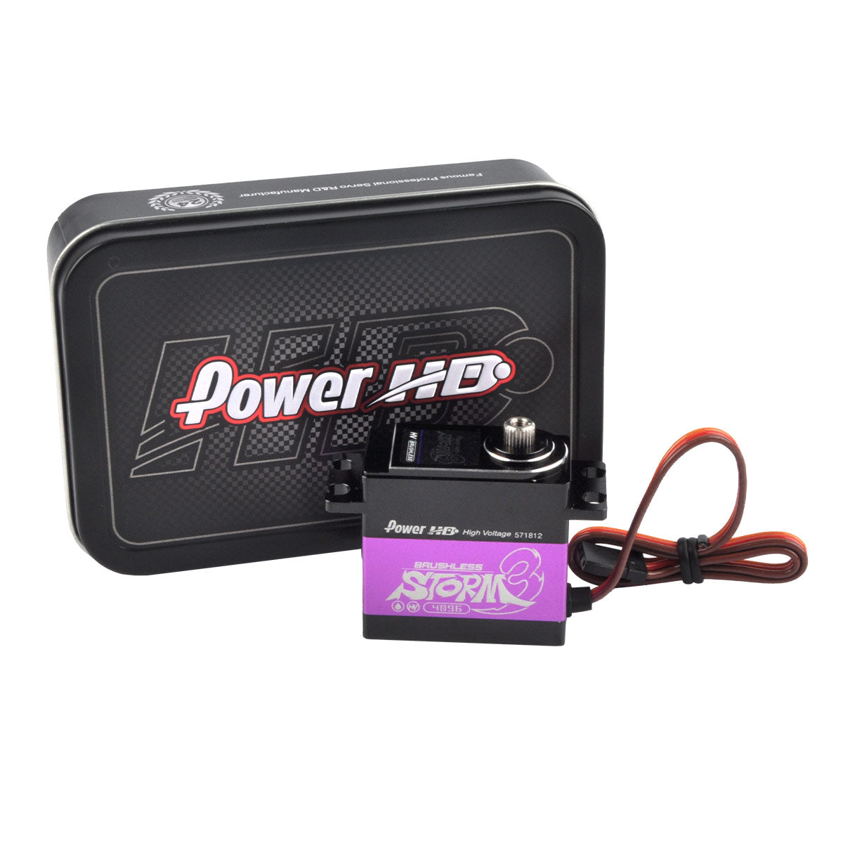 POWER HD STORM-3 32KG Brushless Servo High Voltage High Torque Metal Housing