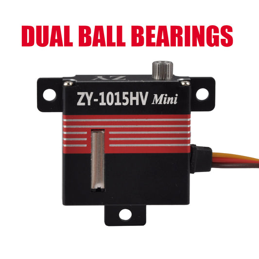ZYHOBBY Digital Servo ZY-1015HV Mini 12KG High Pressure Digital Digital Servo 360° Limit Angle Coreless Motor