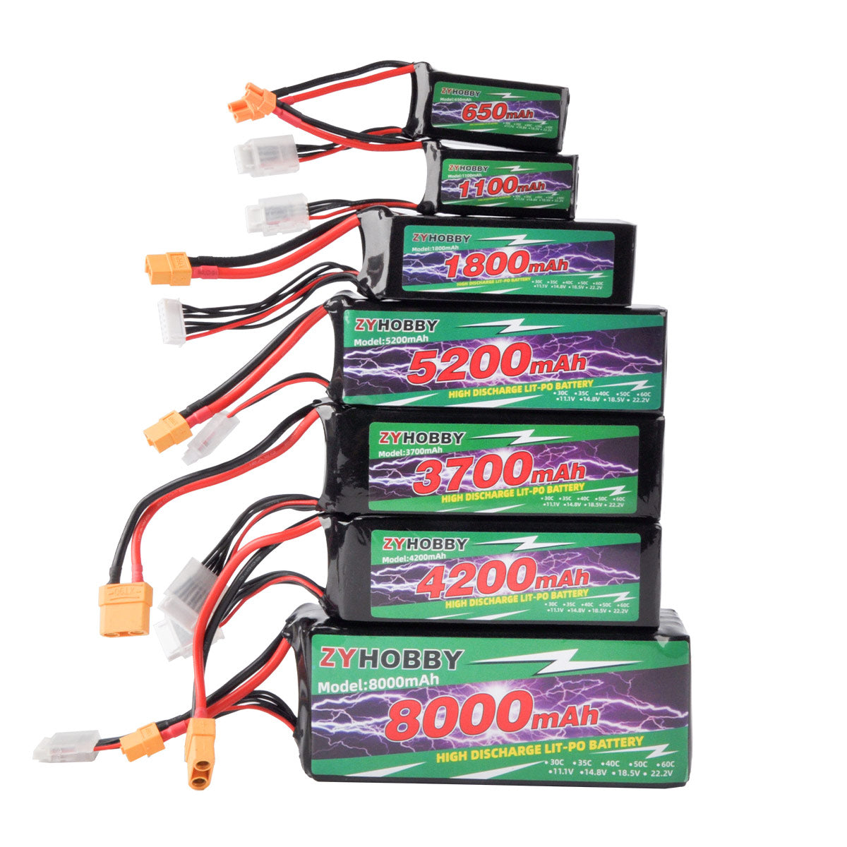 ZYHOBBY Li-ion Battery For RC Airplane Model High Power More Longer Life Battery Various specifications available