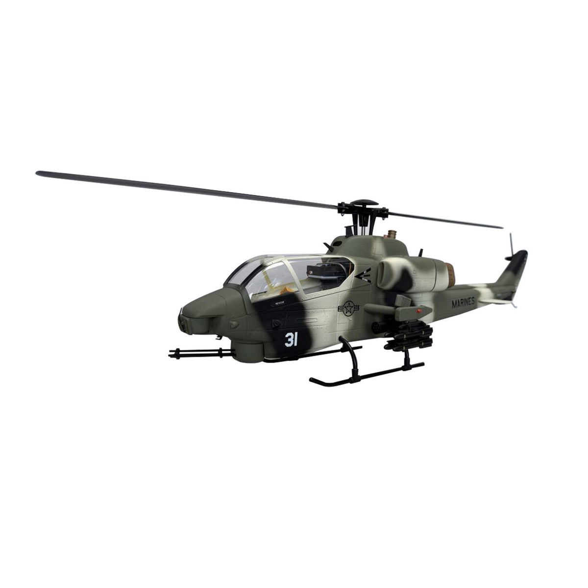 ROBAN 470 Size AH-1 Cobra Military Camouflage RTF RC Helicopter