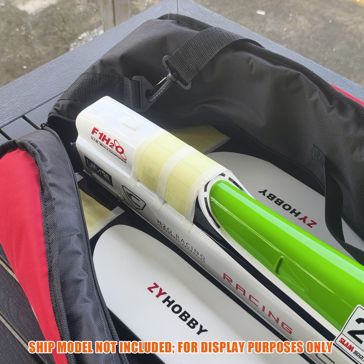 ZYHOBBY Portable Boat Model Professional Shoulder Bag Waterproof UV-Resistant Large-Capacity Storage Bag