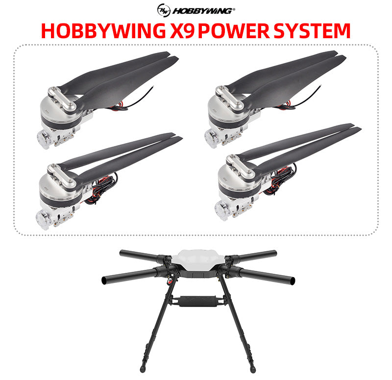 15KG Payload Training Machine Drone Frame UAV Frame With Hobbywing X9 Power System