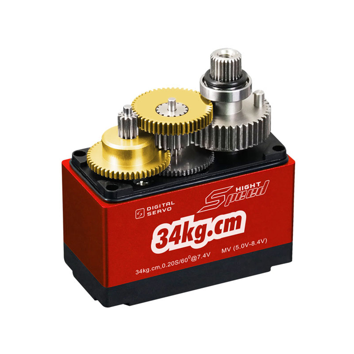 KING MAX Waterproof Digital High Voltage Servo for 28-50CC RC Airplane
