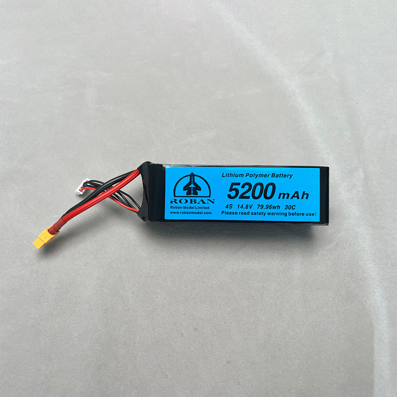 ROBAN 5200MAH Battery 4S 14.8V Lithium Polymer Battery Battery for 470inch Helicopters