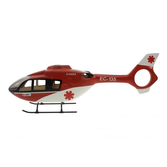 450 Size EC135 Pre-Painted Helicopter Fuselage RC Copter Body RC Roban Model