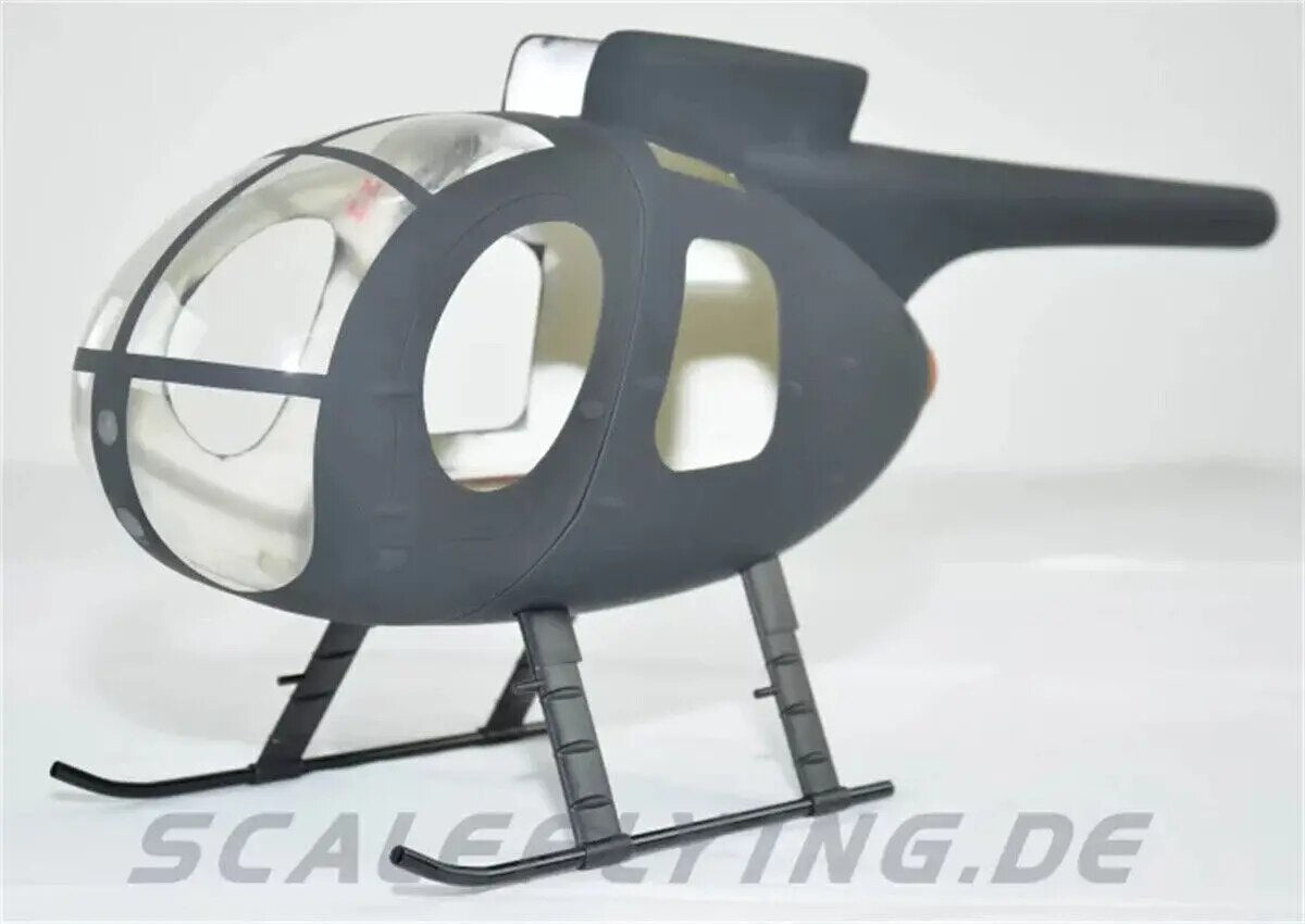 450 Size MD-500D Little Birds Helicopter Scale Fuselage Glassfiber RC Heli Parts
