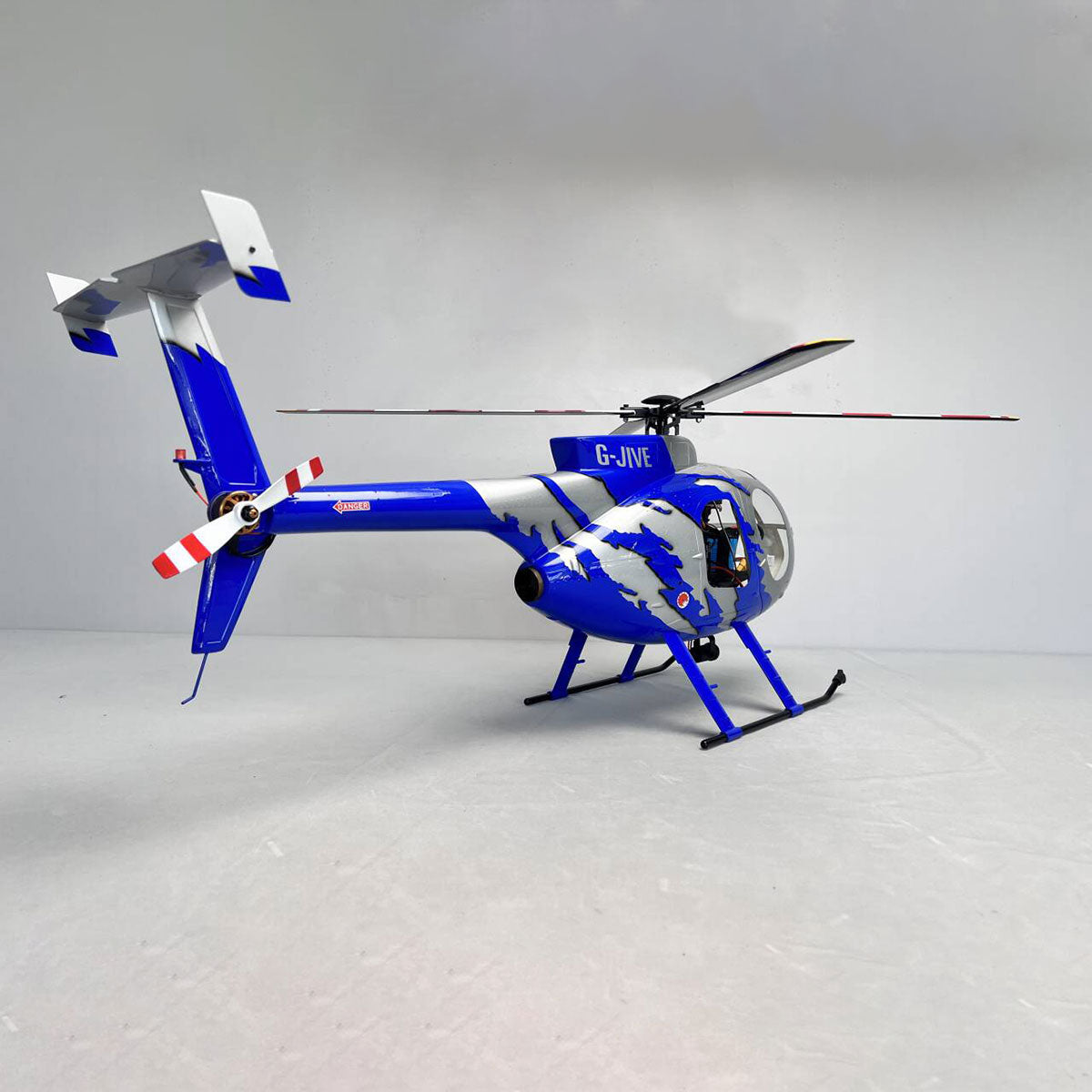Roban 470size MD-500E 2-blades/4-blades Helicopter RC Helicopter GPS Mode X2 Flight Control System LED Lighting System RTF Version
