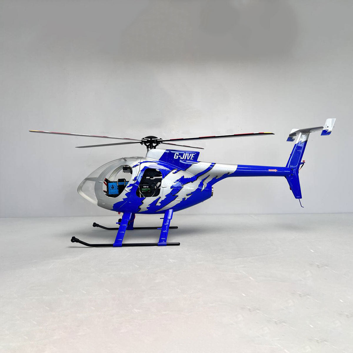 Roban 470size MD-500E 2-blades/4-blades Helicopter RC Helicopter GPS Mode X2 Flight Control System LED Lighting System RTF Version