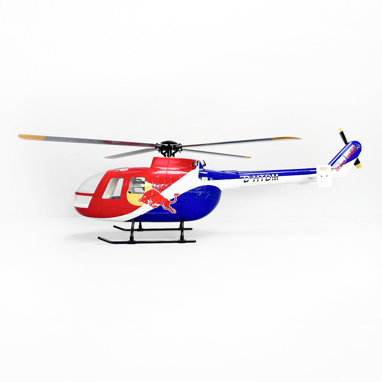 Roban 450size BO-105 Red Bull Helicopter RC Helicopter GPS Mode X2 Flight Control System RTF Version