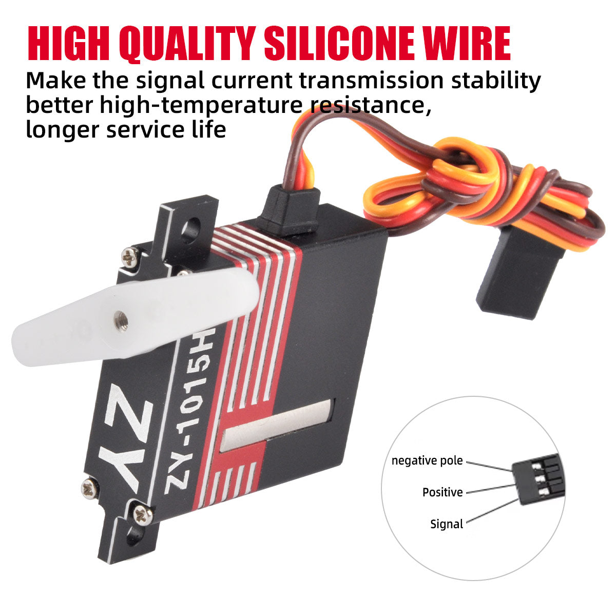 ZYHOBBY Digital Servo ZY-1015HV 9.5KG High Pressure Digital Digital Servo Coreless Motor