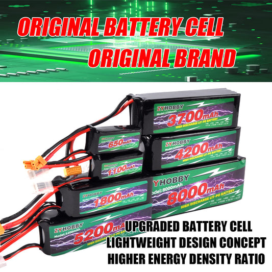 ZYHOBBY Li-ion Battery For RC Airplane Model High Power More Longer Life Battery Various specifications available