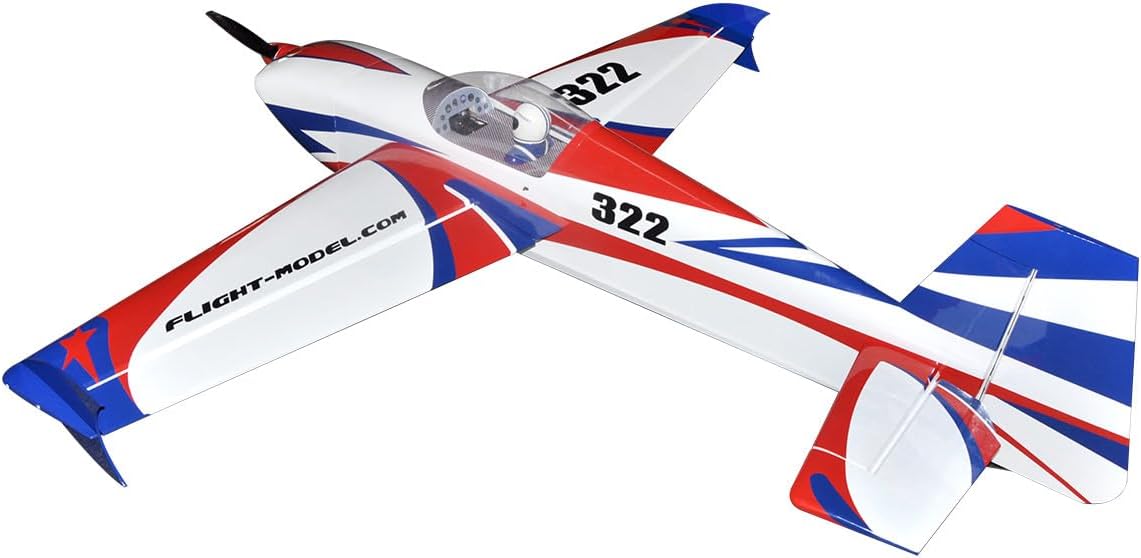 PurAr VOTEC 322 60-80cc 91 inch Aircraft Model 3D Fixed Wing Light Wood Remote-Controlled Aircraft(Ordinary Covering)