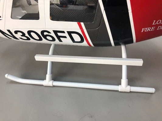 Roban 470 Size B206 Helicopter Fuselage RC Copter Glassfiber Case RC Model Pre-Painted Fuselage Red Black White
