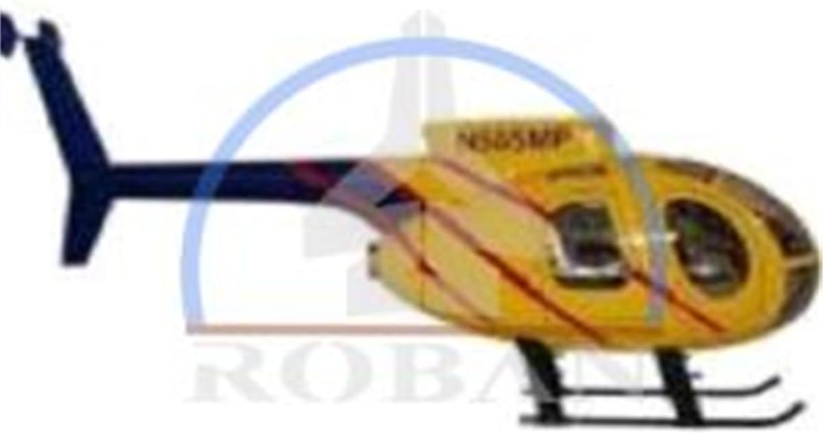 250 Size MD500D RC Helicopter Pre-Painted Fuselage for Align T-REX250 Police