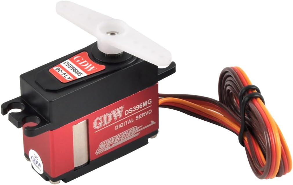 PurAr GDW DS396MG12.9KG Torque Steel Gear 30E Fixed Wing turbojet Glider Micro Digital servo