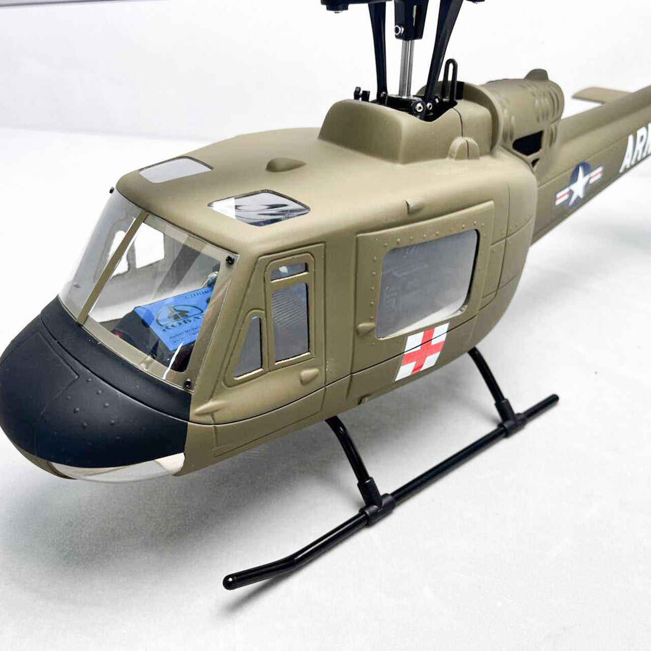 Roban 450size UH-1D Helicopter RC Helicopter GPS Mode X1 Flight Control System RTF Version Matching Battery as an extra gift