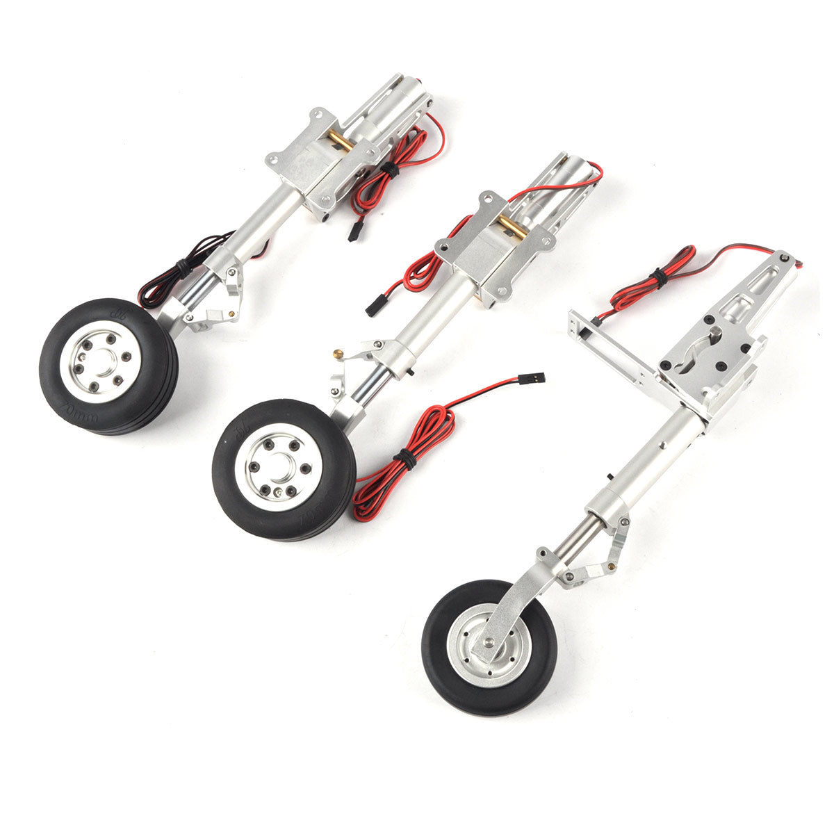 ER150 Retract Set Electric Landing Gear For 12-17kg Aircraft With Controller