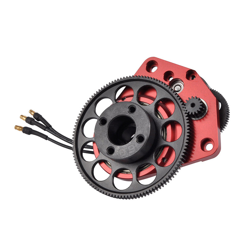 Brushless Motor Electric Starter with Skywalker 60A V2 ESC for DLE60 Twin Engine RC Airplane Accessories (Starter+ESC)