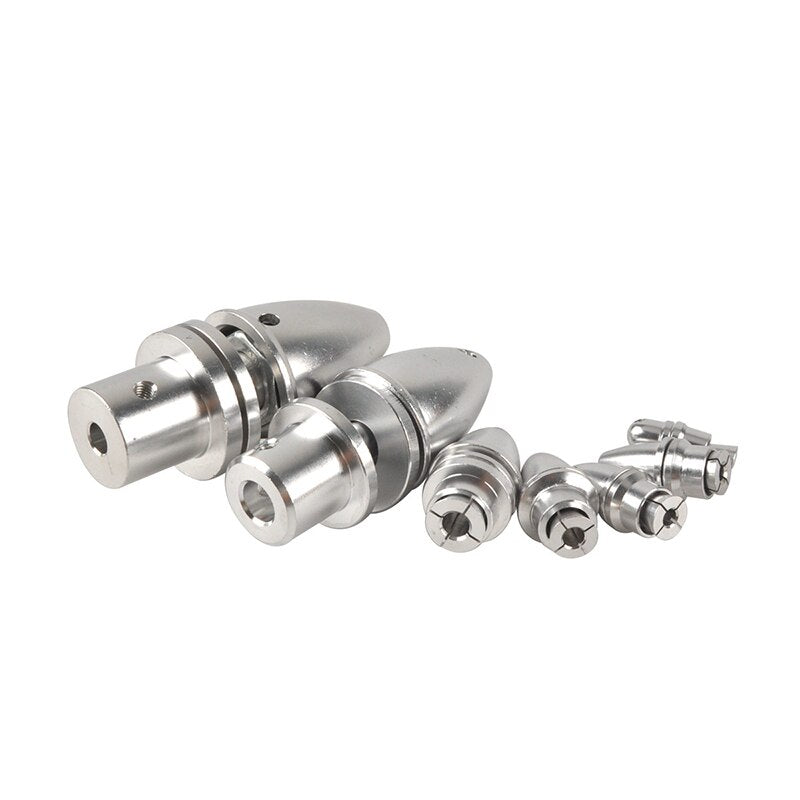 5pcs Aluminum Motor Prop Holder Fixture Clamp Propeller Adapter For Motor Shaft 2MM 3MM 4MM 5MM 6MM 8MM