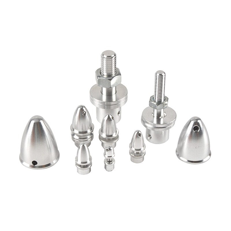 5pcs Aluminum Motor Prop Holder Fixture Clamp Propeller Adapter For Motor Shaft 2MM 3MM 4MM 5MM 6MM 8MM