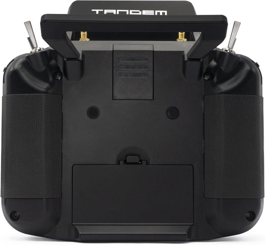 PurAr NOBRIM Tandem X18S Transmitter Color Touch Screen Display FCC Controller (Blue/Black) and Receiver (2.4GHz) for RC Aircraft Models (Black Remote Control)