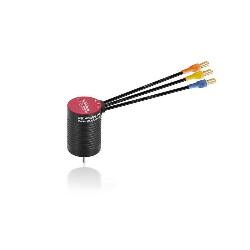 QuicRun 2435-SLG3 Brushless And Sensorless Motors Dustproof design Red