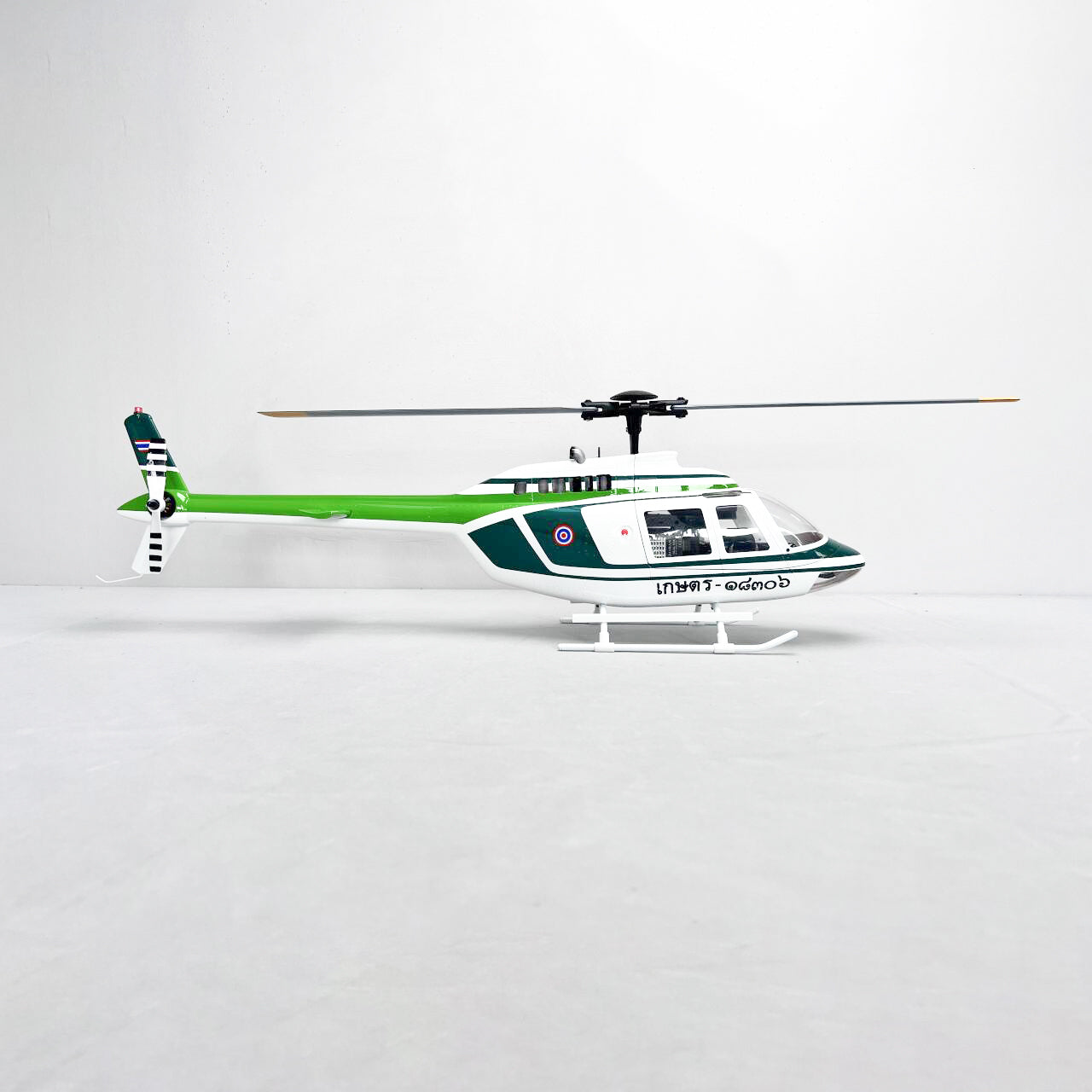 Roban 450size B206 Bell-206 Helicopter RC Helicopter GPS Mode X1 Flight Control System RTF Version