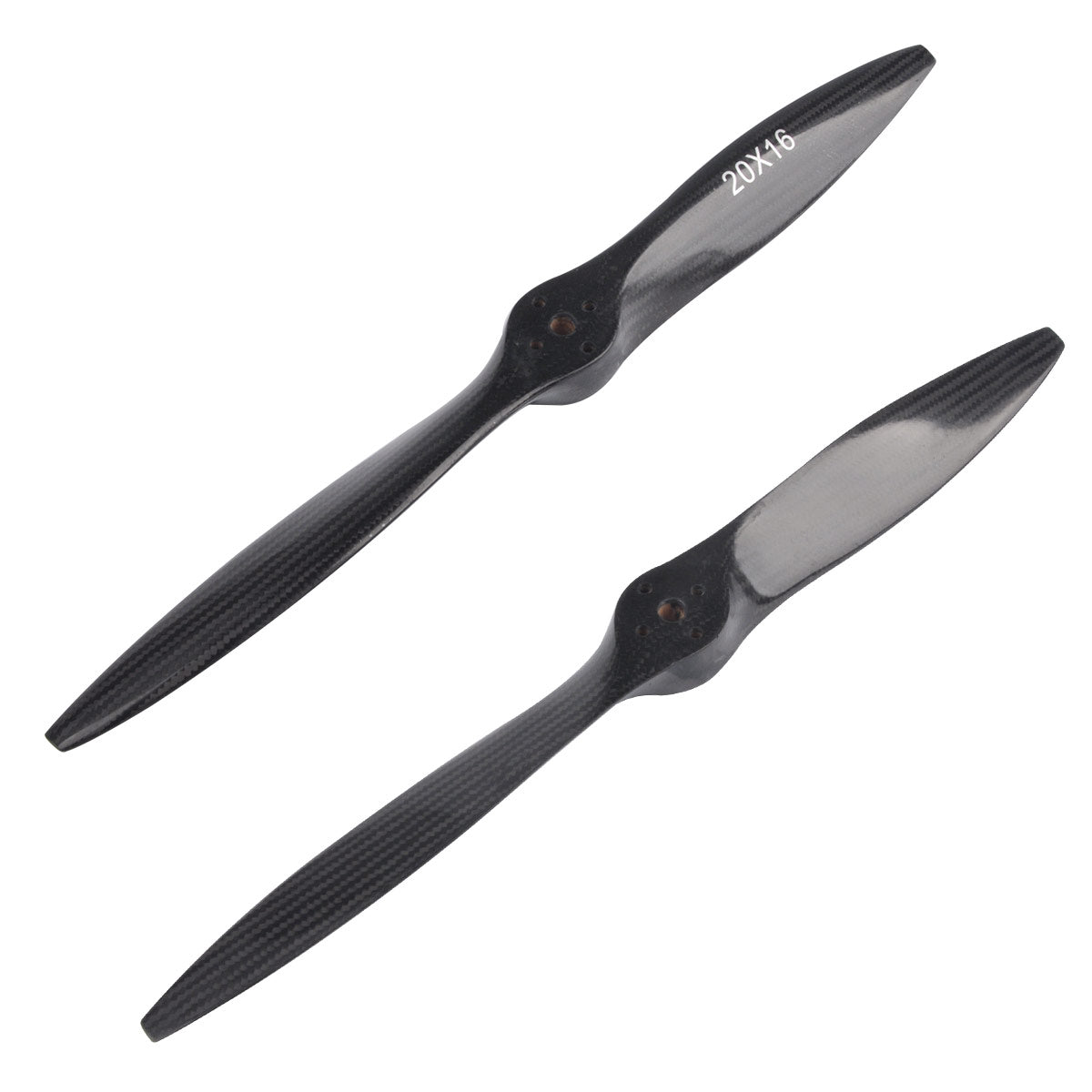 20*16 inch Carbon Fiber Propeller Black 20*16 inch For DLE55/55RA/60/61 Engine