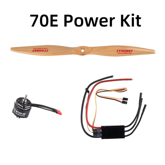 Aeromodel Powertrain Motive Power Kit with Motor ESC Propeller for RC Model Electric Airplane